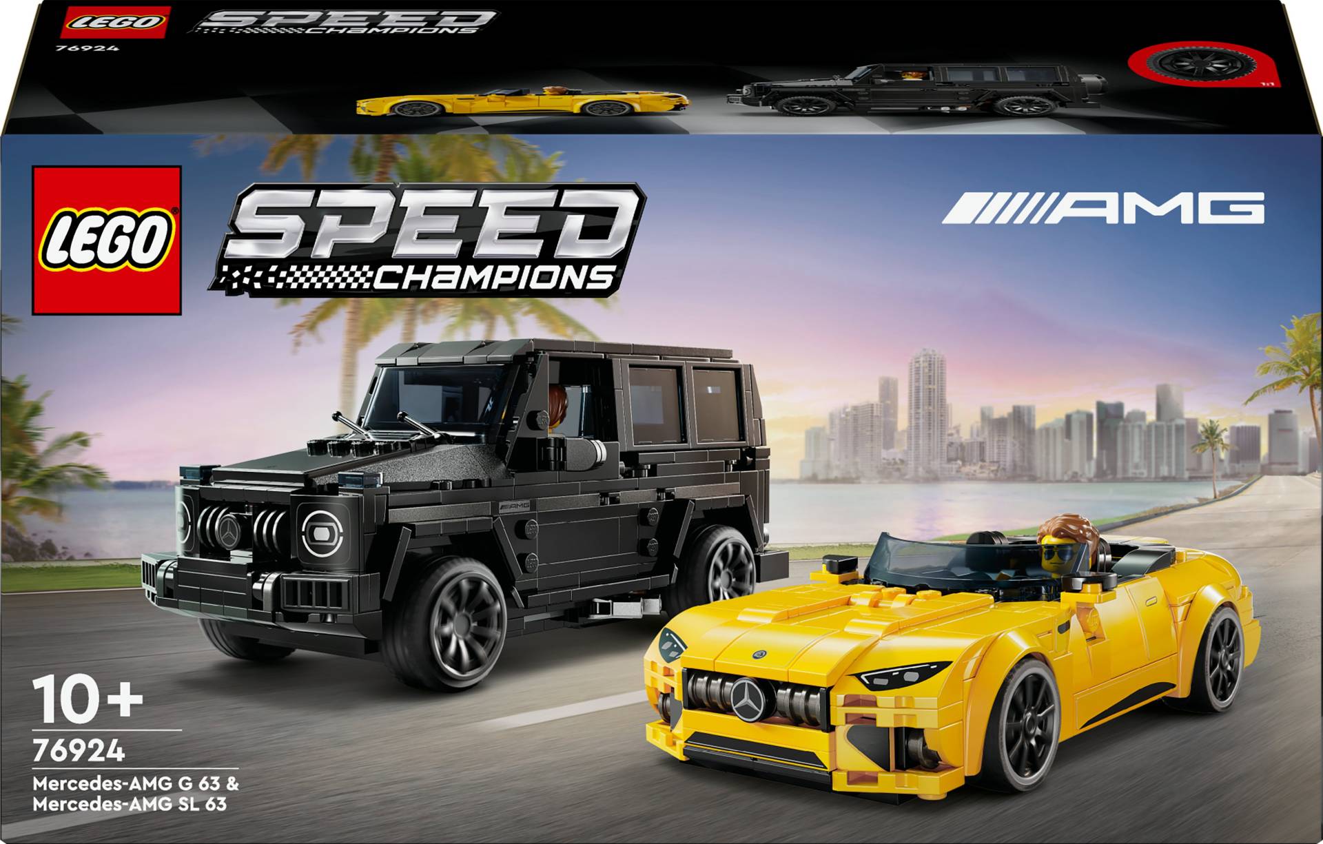 LEGO Speed Champions 76924 Mercedes-AMG G 63 &  Mercedes-AMG SL 63 von LEGO