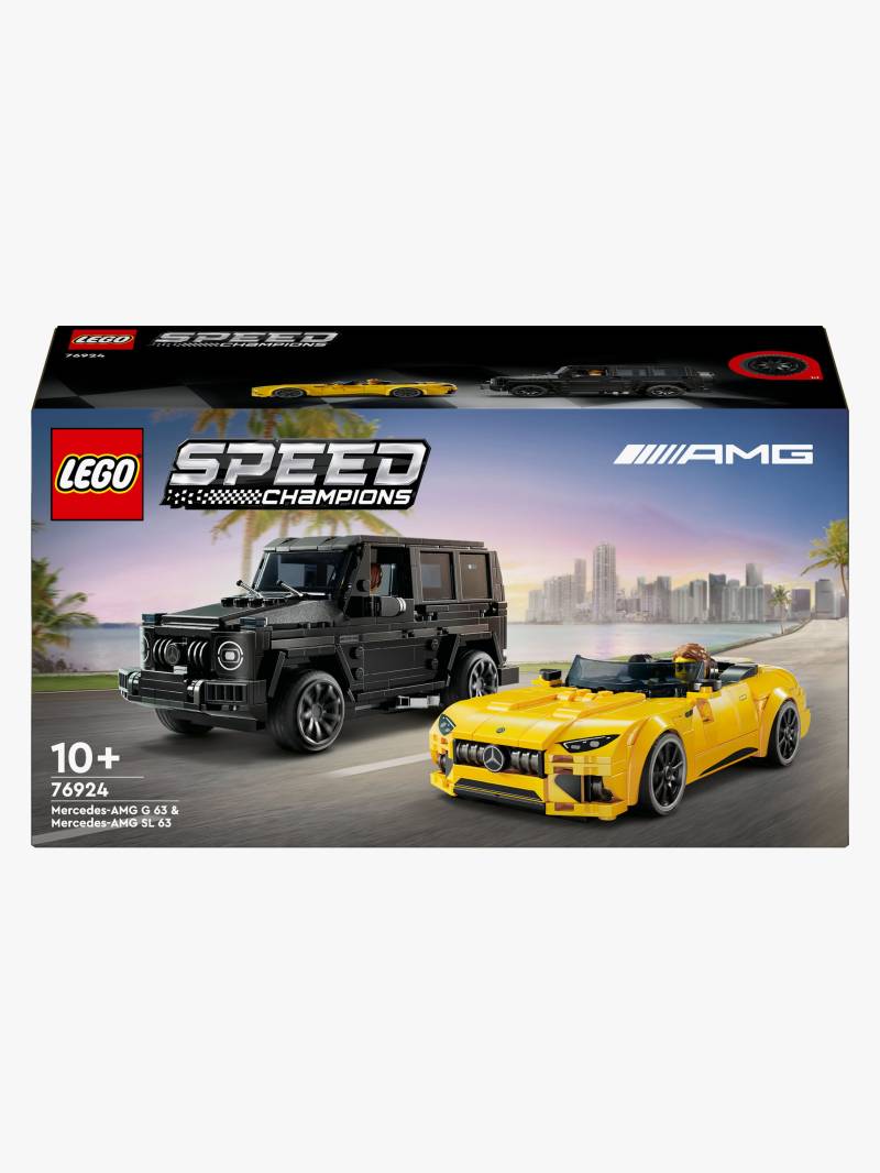 LEGO Speed Champions 76924 Mercedes-AMG G 63 &  Mercedes-AMG SL 63 von LEGO