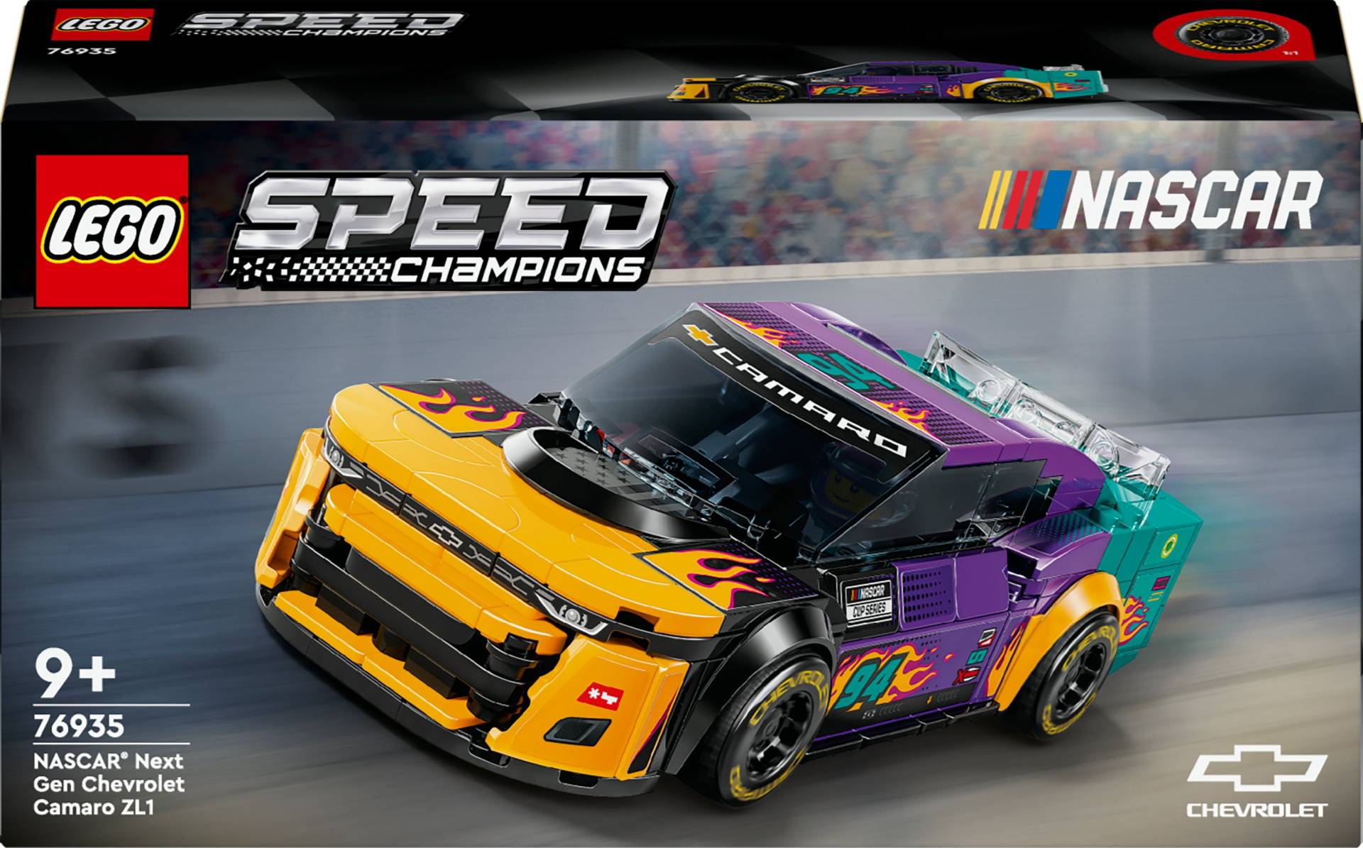 LEGO Speed Champions 76935 NASCAR Next Gen Chevrolet Camaro ZL1 LEGO Speed Champions 76935 NASCAR Next Gen Chevrolet Camaro ZL1 von LEGO