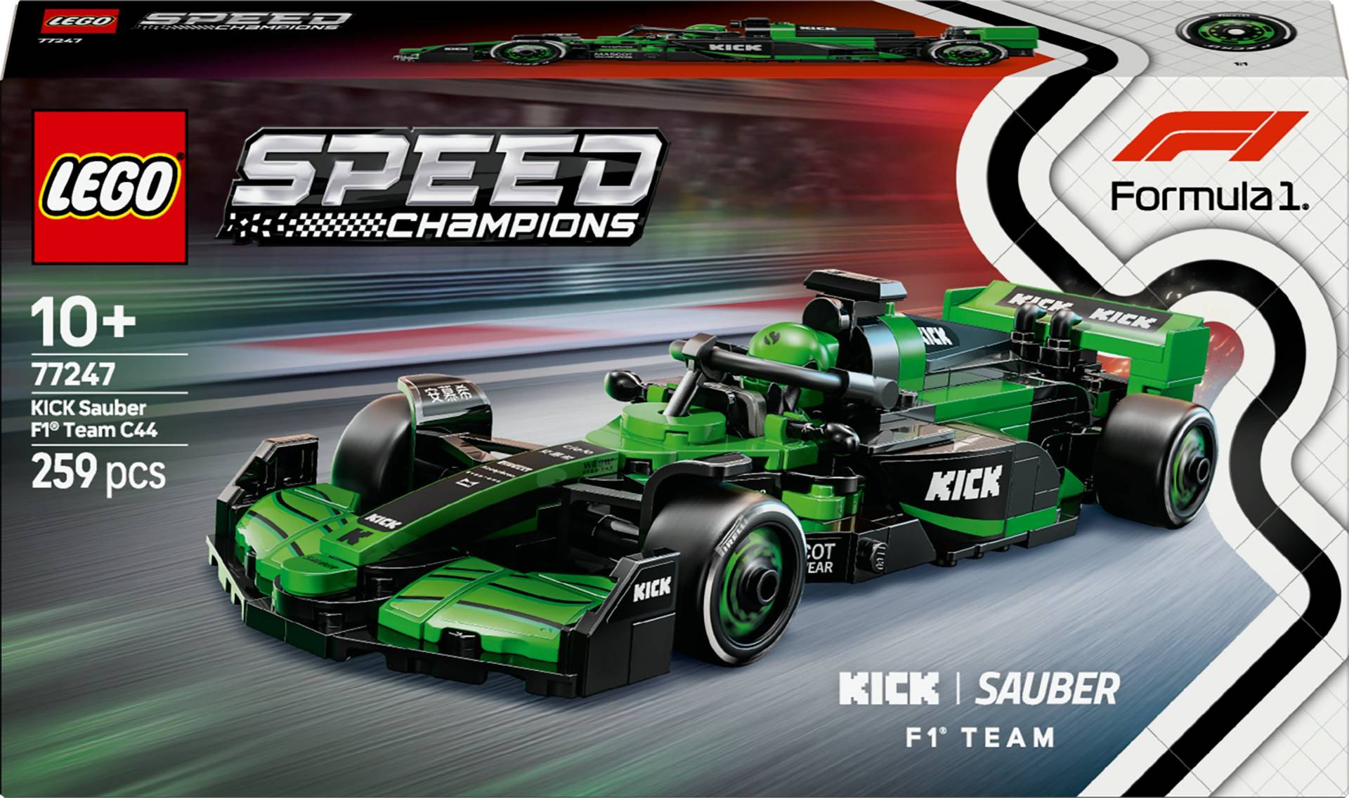 LEGO Speed Champions 77247 KICK Sauber F1 Team C44 Rennauto LEGO Speed Champions 77247 KICK Sauber F1 Team C44 Rennauto von LEGO