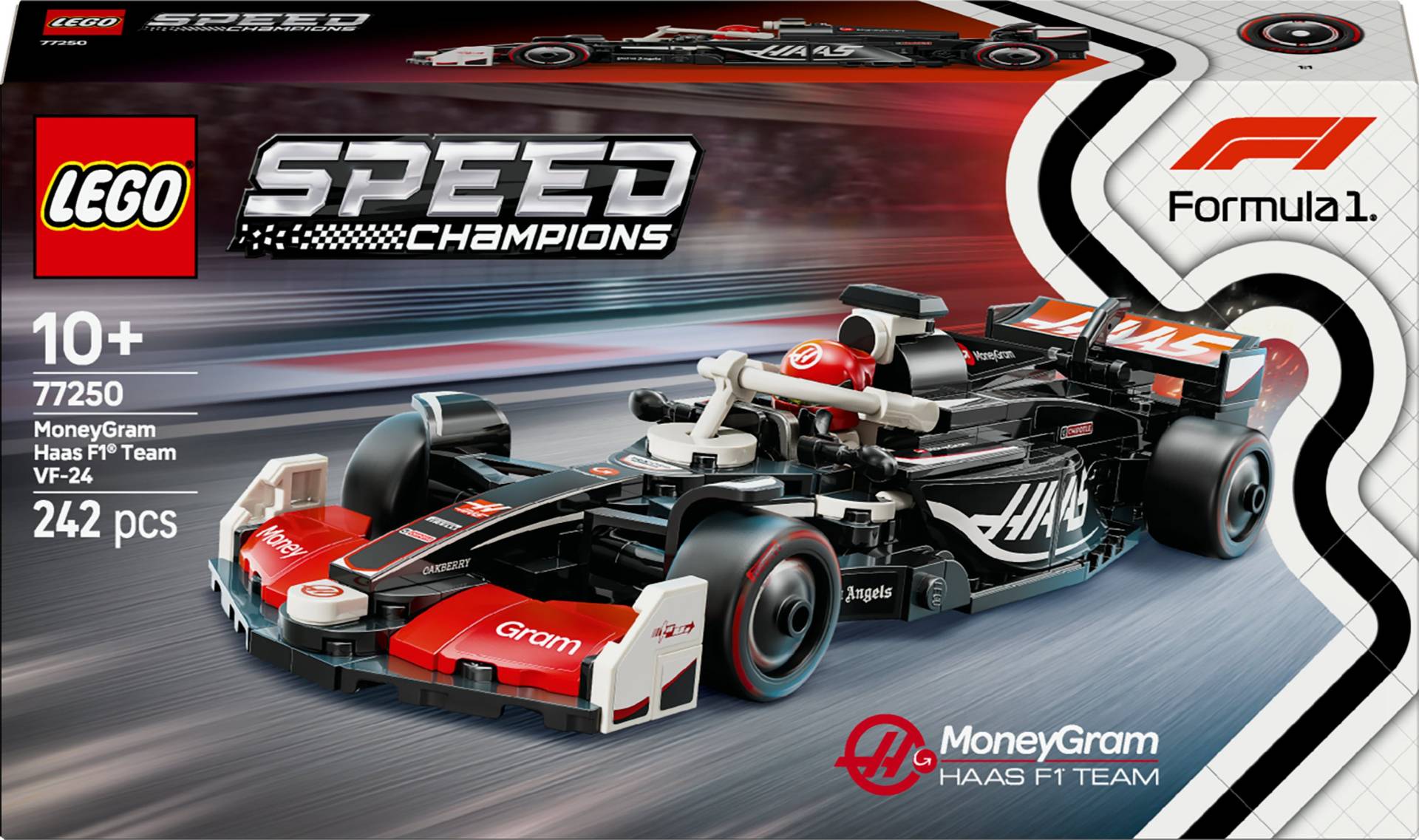 LEGO Speed Champions 77250 MoneyGram Haas F1 Team VF-24 Rennauto LEGO Speed Champions 77250 MoneyGram Haas F1 Team VF-24 Rennauto von LEGO