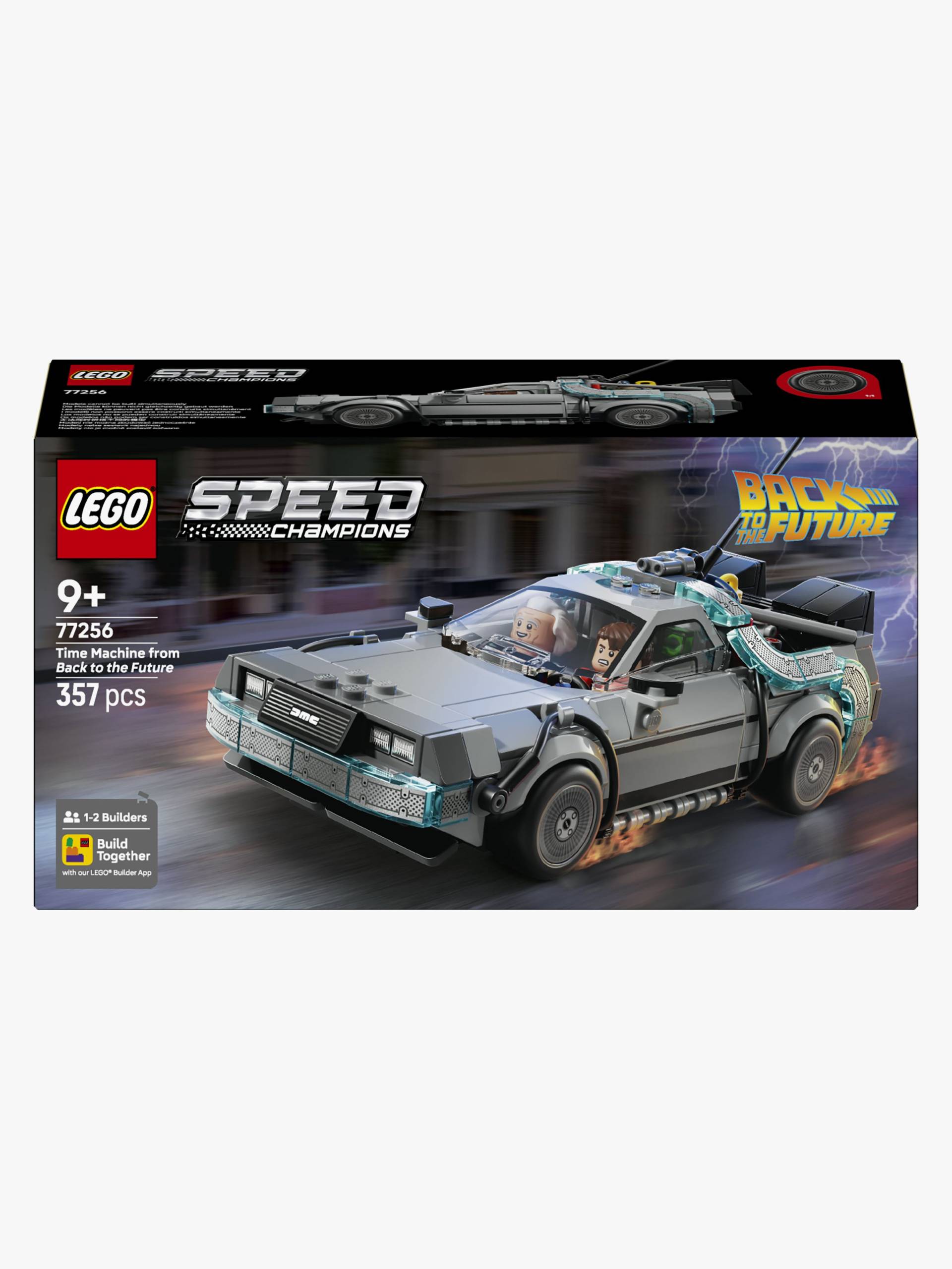 LEGO Speed Champions 77256 Zeiaschine aus Zurück in die Zukunft von LEGO