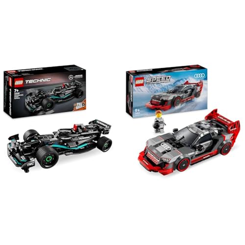 LEGO Speed Champions Audi S1 e-tron Quattro Rennwagen Set mit Auto-Spielzeug zum Bauen & Technic Mercedes-AMG F1 W14 E Performance Race Car Spielzeug für Kinder LEGO Speed Champions Audi S1 e-tron Quattro Rennwagen Set mit Auto-Spielzeug zum Bauen & Technic Mercedes-AMG F1 W14 E Performance Race Car Spielzeug für Kinder von LEGO