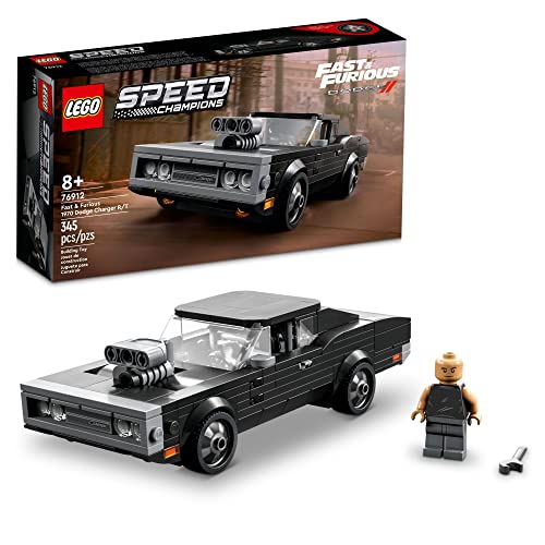 LEGO Speed Champions Fast & Furious 1970 Dodge Charger R/T 76912, Spielzeug-Muskelauto-Modell-Set für Kinder, Sammelset mit Dominic Toretto Minifigure LEGO Speed Champions Fast & Furious 1970 Dodge Charger R/T 76912, Spielzeug-Muskelauto-Modell-Set für Kinder, Sammelset mit Dominic Toretto Minifigure von LEGO