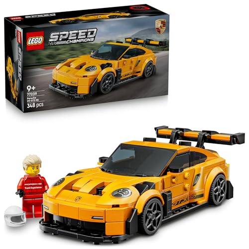 LEGO Speed Champions Porsche 911 GT3 RS Supersportwagen - Spielzeugauto mit 1 Minifigur zum Sammeln und Ausstellen - Kreatives Geschenk für Jungen, Mädchen ab 9 Jahren und Sportwagen Fans - 77239 LEGO Speed Champions Porsche 911 GT3 RS Supersportwagen - Spielzeugauto mit 1 Minifigur zum Sammeln und Ausstellen - Kreatives Geschenk für Jungen, Mädchen ab 9 Jahren und Sportwagen Fans - 77239 von LEGO