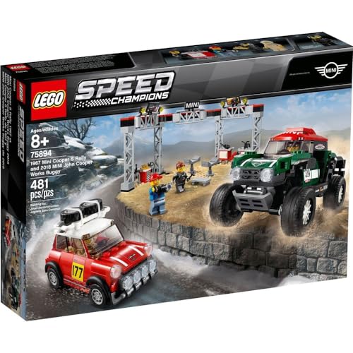 LEGO Speed Champions Rallyeauto 1967 Mini Cooper S und Buggy 2018 Mini John Cooper Works LEGO Speed Champions Rallyeauto 1967 Mini Cooper S und Buggy 2018 Mini John Cooper Works von LEGO