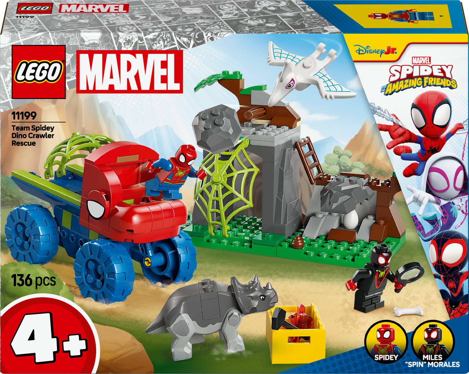 LEGO Spidey 11199 Spideys Team auf Rettungsmission im Dino-Truck LEGO Spidey 11199 Spideys Team auf Rettungsmission im Dino-Truck von LEGO