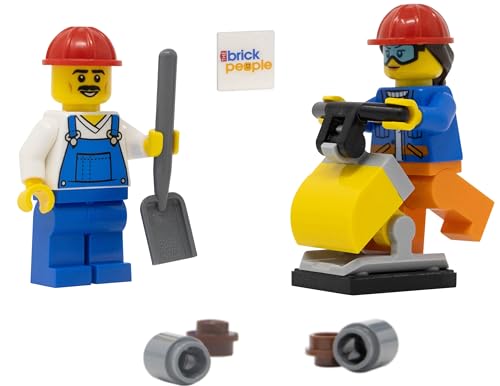 LEGO Stadt: Baumeister Team mit Tamper und Werkzeugen Minifiguren LEGO Stadt: Baumeister Team mit Tamper und Werkzeugen Minifiguren von LEGO