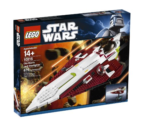 LEGO Star Wars 10215, Baukasten Obi-WANS Jedi Starfighter von LEGO