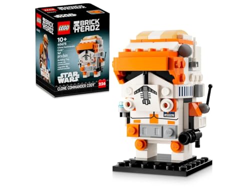 LEGO Star Wars 40675 - Revenge of The Sith Clone Commander Cody BrickHeadz - Baubare Figur mit authentischem Zubehör LEGO Star Wars 40675 - Revenge of The Sith Clone Commander Cody BrickHeadz - Baubare Figur mit authentischem Zubehör von LEGO