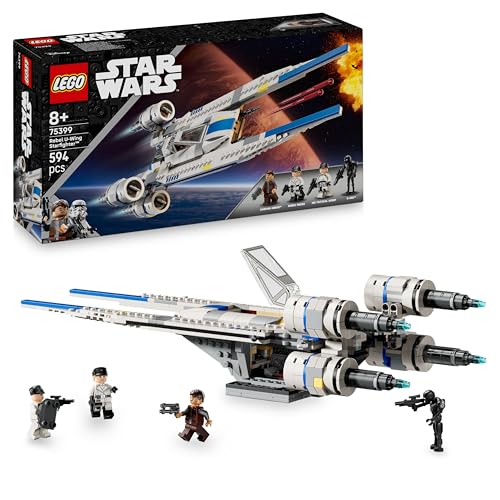 LEGO Star Wars 75399 Rebel U-Wing Starfighter - Spielzeug mit Schwenkflügelfunktion & 3 Minifiguren inkl. Cassian Andor & K-2SO Droidenfigur - Geschenk für Jungen ab 8 Jahren & Andor Staffel 2 Fans LEGO Star Wars 75399 Rebel U-Wing Starfighter - Spielzeug mit Schwenkflügelfunktion & 3 Minifiguren inkl. Cassian Andor & K-2SO Droidenfigur - Geschenk für Jungen ab 8 Jahren & Andor Staffel 2 Fans von LEGO