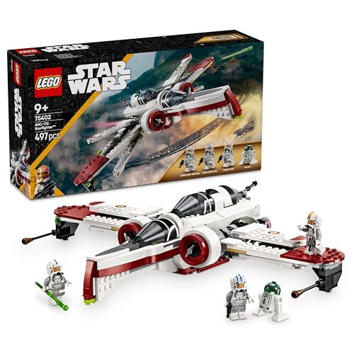 LEGO Star Wars 75402 ARC-170 Starfighter - Vatertagsgeschenk für Papa - Starfighter Spielzeug - Geschenk für Eltern und Kinder ab 9 Jahren - 4 Minifiguren inkl. Klonpiloten und R4-P44 Droide von LEGO