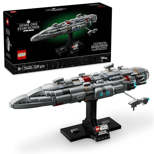 LEGO Star Wars 75405 Home One Starcruiser aus Die Rückkehr der Jedi-Ritter - Sternenschiff Modell - Fantasy Set und Sammlerstück zum Bauen und Ausstellen - Geschenk für Erwachsene & Jugendliche Fans von LEGO