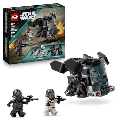 LEGO Star Wars 75412 Todestruppler & Nachttruppler Battle Pack - Bauspielzeug mit Dropship und 4 Mini-Figuren mit Blastern - Sammlergeschenk für Jungen ab 6 Jahren und Ahsoka-Fans von LEGO