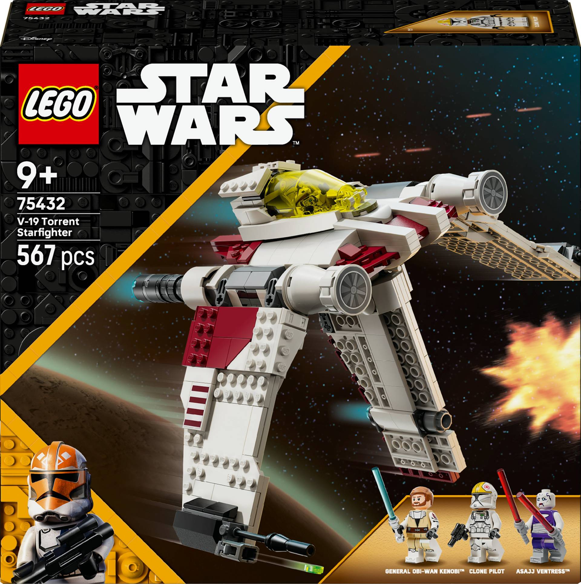 LEGO Star Wars 75432 V-19 Torrent-Sternjäger LEGO Star Wars 75432 V-19 Torrent-Sternjäger von LEGO