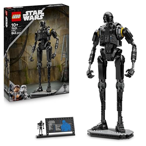 LEGO Star Wars 75434 Sicherheitsdroide K-2SO – Figur zum Bauen & Ausstellen, BAU-Spielzeug, Sammler-Modell mit Infotafel – Geschenk für Jungen, Mädchen und Erwachsene Andor-Fans LEGO Star Wars 75434 Sicherheitsdroide K-2SO – Figur zum Bauen & Ausstellen, BAU-Spielzeug, Sammler-Modell mit Infotafel – Geschenk für Jungen, Mädchen und Erwachsene Andor-Fans von LEGO