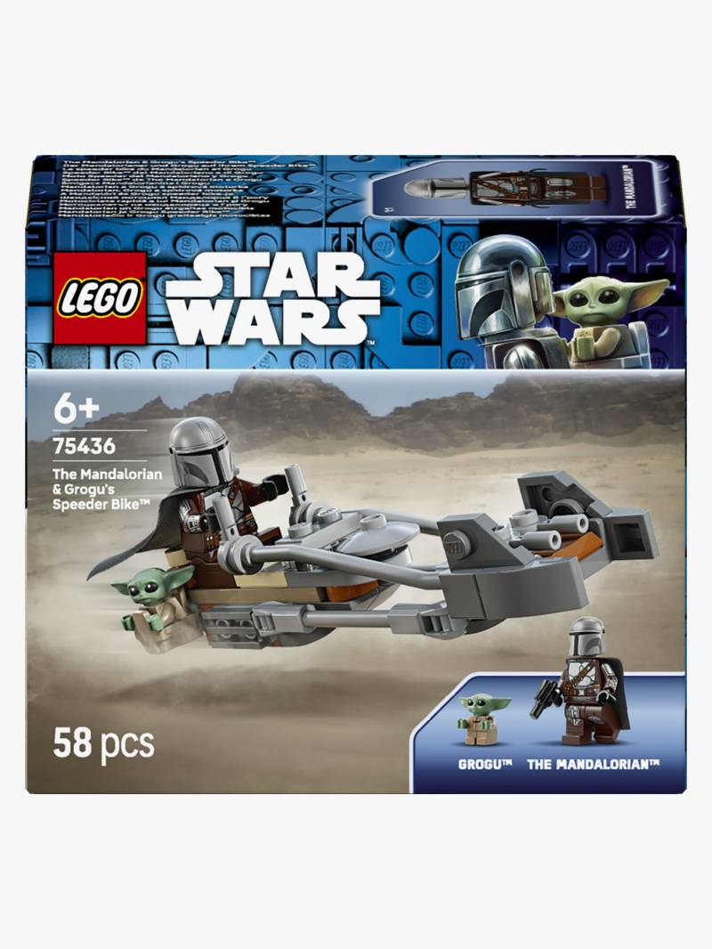 LEGO Star Wars 75436 Der Mandalorianer und Grogu auf ihrem Speeder Bike von LEGO