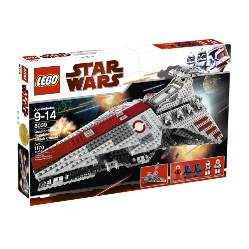 LEGO Star Wars 8039 - Republikanischer Angriffskreuzer Venator Klasse LEGO Star Wars 8039 - Republikanischer Angriffskreuzer Venator Klasse von LEGO
