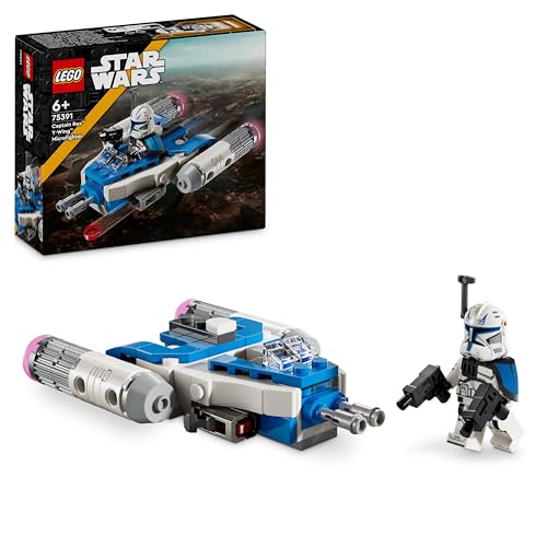 LEGO Star Wars Captain Rex Y-Wing Microfighter, baubares Spielzeug-Sternenschiff Steinen zum Sammeln, Geschenkidee für Jungen und Mädchen ab 6 Jahren 75391 LEGO Star Wars Captain Rex Y-Wing Microfighter, baubares Spielzeug-Sternenschiff Steinen zum Sammeln, Geschenkidee für Jungen und Mädchen ab 6 Jahren 75391 von LEGO