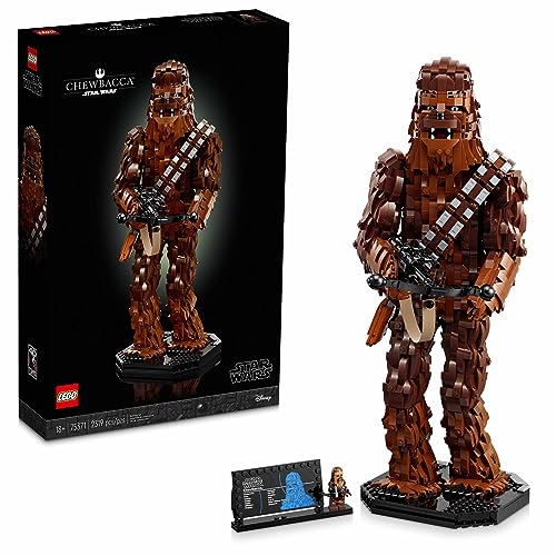 LEGO Star Wars Chewbacca 75371 Buildable Star Wars Collectible, This Build and Display Chewbacca Collectible is a Fun Star Wars Gift, M LEGO Star Wars Chewbacca 75371 Buildable Star Wars Collectible, This Build and Display Chewbacca Collectible is a Fun Star Wars Gift, M von LEGO