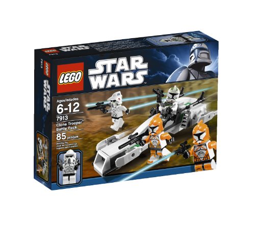 LEGO Star Wars Clone Trooper Battle Pack 85-teiliges Bauset – Bausets (Mehrfarbig, 6 Jahre), 85 Stück(e), 12 Jahre, 7 cm, 15 cm von LEGO