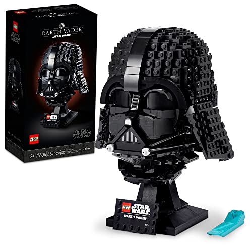 LEGO Star Wars Darth Vader Helmet 75304 Collectible Building Toy, New 2021 (834 Pieces) von LEGO