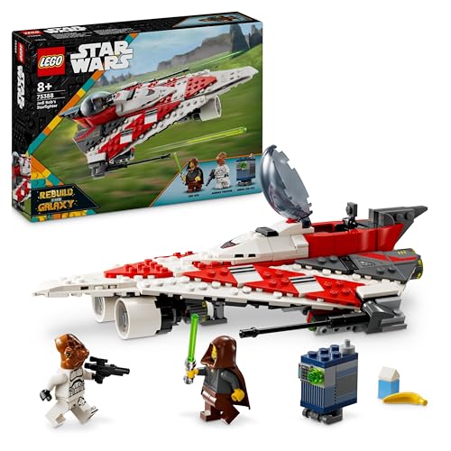 LEGO Star Wars Jedi Bobs Sternjäger, Bauspielzeug, Spielzeug-Sternenschiff Steinen, beliebter Charakter, Geburtstagsgeschenk für Jungen, Mädchen und alle Fans ab 8 Jahren 75388 LEGO Star Wars Jedi Bobs Sternjäger, Bauspielzeug, Spielzeug-Sternenschiff Steinen, beliebter Charakter, Geburtstagsgeschenk für Jungen, Mädchen und alle Fans ab 8 Jahren 75388 von LEGO
