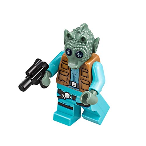 LEGO Star Wars Minifigur - Greedo The Bounty Hunter (mit Gürtel und Blaster) 75205 von LEGO