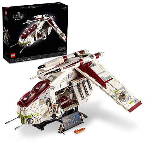 LEGO Star Wars Republic Gunship 75309 Building Kit; Cool, Ultimate Collector Series Build-and-Display Model (3,292 Pieces) von LEGO
