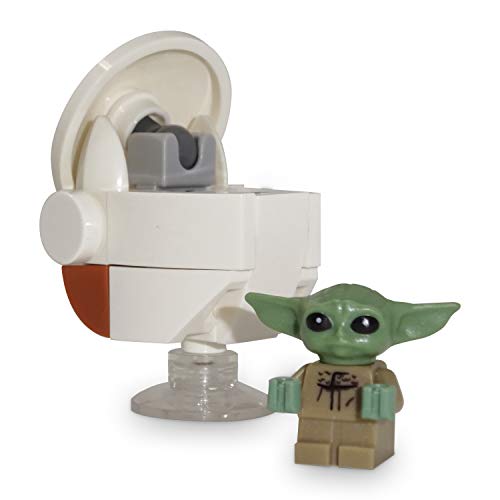 LEGO Star Wars The Child - Baby Yoda Minifigur - Grogu das Kind aus Mandalorian mit Floating Pod von Star Wars