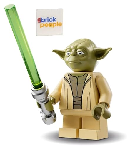 LEGO Star Wars - Yoda Minifigur mit Lichtschwert und Gehstock LEGO Star Wars - Yoda Minifigur mit Lichtschwert und Gehstock von LEGO