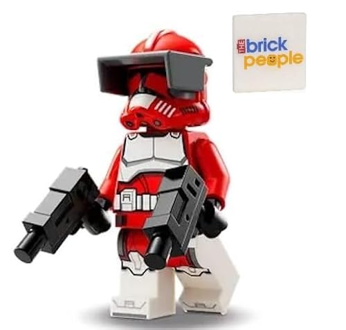 LEGO Star Wars: Commander Fox Minifigur mit zwei Pistolen und Entfernungsmesser von LEGO