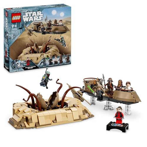 LEGO Star Wars: Die Rückkehr der Jedi-Ritter Wüsten-Skiff und Sarlacc-Grube, Fantasy-Set zum Sammeln und Bauen, Bauspielzeug, Geschenk für Jungen, Mädchen und alle Fans 75396 LEGO Star Wars: Die Rückkehr der Jedi-Ritter Wüsten-Skiff und Sarlacc-Grube, Fantasy-Set zum Sammeln und Bauen, Bauspielzeug, Geschenk für Jungen, Mädchen und alle Fans 75396 von LEGO