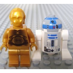 LEGO Star Wars: Minifigur C3-PO und R2-D2 von LEGO