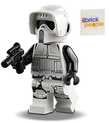 LEGO Star Wars: Scout Trooper Minifigur mit Blaster-Pistole, ab 6 Jahren von LEGO