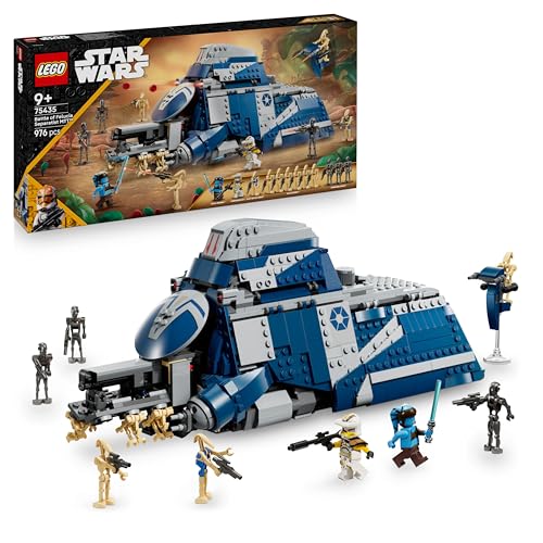 LEGO Star Wars: The Clone Wars MTT der Separatisten in der Schlacht von Felucia - Spielzeug mit Lichtschwert - Kinder Geschenk für Jungen und Mädchen - Modellbau zum Ausstellen und Sammeln - 75435 von LEGO