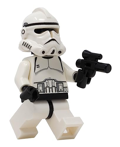 LEGO Star Wars: White Ep 3 Clone Trooper (Phase 2) mit Blaster von LEGO