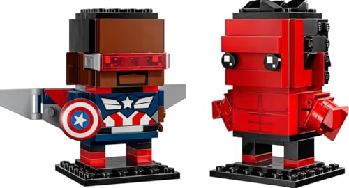 LEGO Super Heroes 40668 Captain America & Red Hulk – Bauset für Kinder und Sammler ab 10 Jahren, 202 Teile, ikonische Marvel Figuren im BrickHeadz Stil zum Bauen und Ausstellen LEGO Super Heroes 40668 Captain America & Red Hulk – Bauset für Kinder und Sammler ab 10 Jahren, 202 Teile, ikonische Marvel Figuren im BrickHeadz Stil zum Bauen und Ausstellen von LEGO