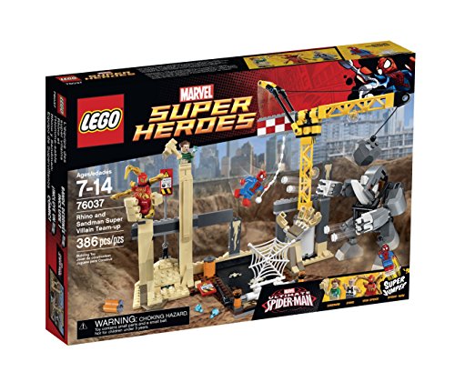 LEGO Super Heroes 76037 Rhino and Sandman Super Villain Team-Up Building Kit LEGO Super Heroes 76037 Rhino and Sandman Super Villain Team-Up Building Kit von LEGO