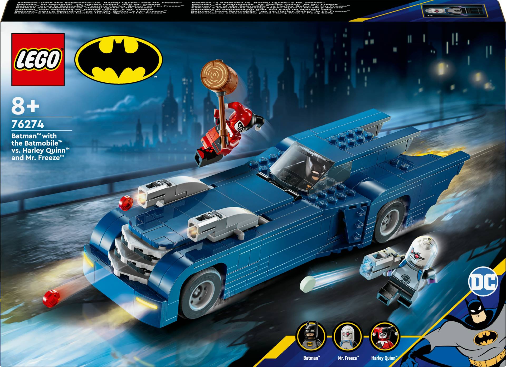 LEGO Super Heroes 76274 Batman im Batmobil vs. Harley Quinn und Mr. Freeze LEGO Super Heroes 76274 Batman im Batmobil vs. Harley Quinn und Mr. Freeze von LEGO