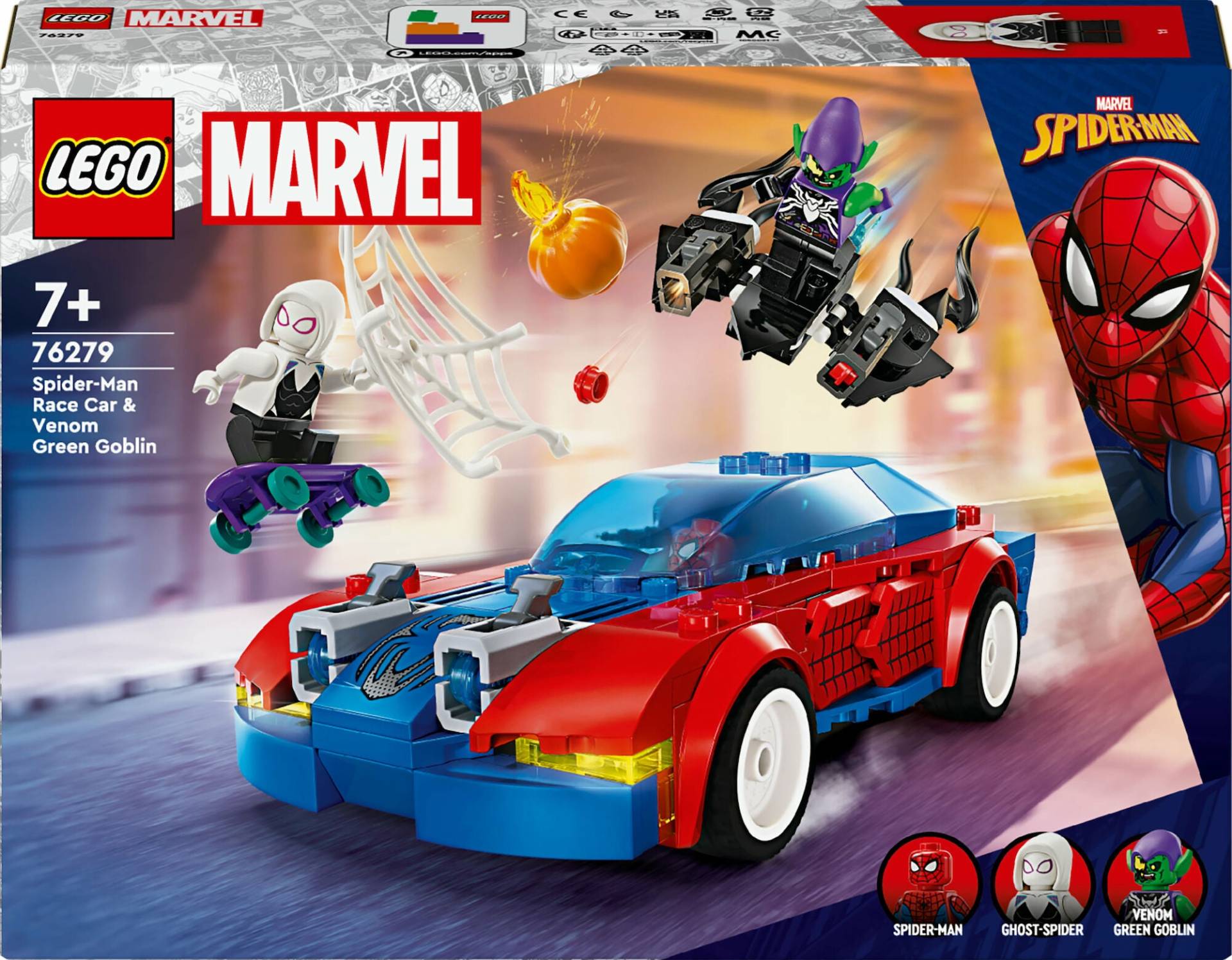 LEGO Super Heroes 76279 Spider-Mans Rennauto & Venom Green Goblin LEGO Super Heroes 76279 Spider-Mans Rennauto & Venom Green Goblin von LEGO
