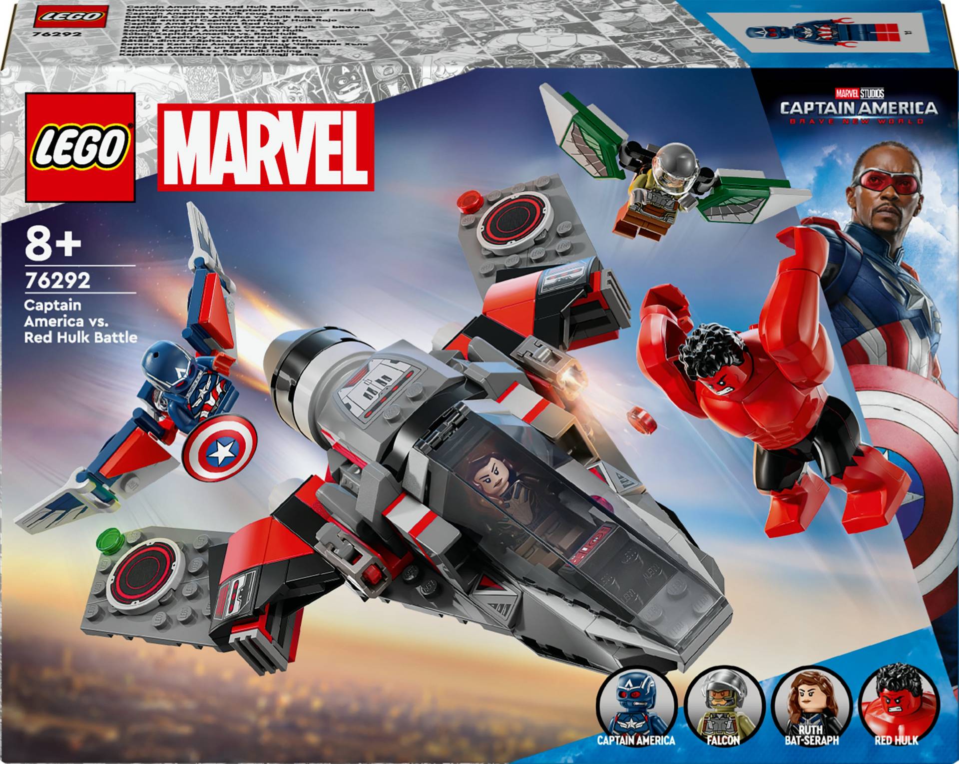 LEGO Super Heroes 76292 Showdown zwischen Captain America und Red Hulk LEGO Super Heroes 76292 Showdown zwischen Captain America und Red Hulk von LEGO