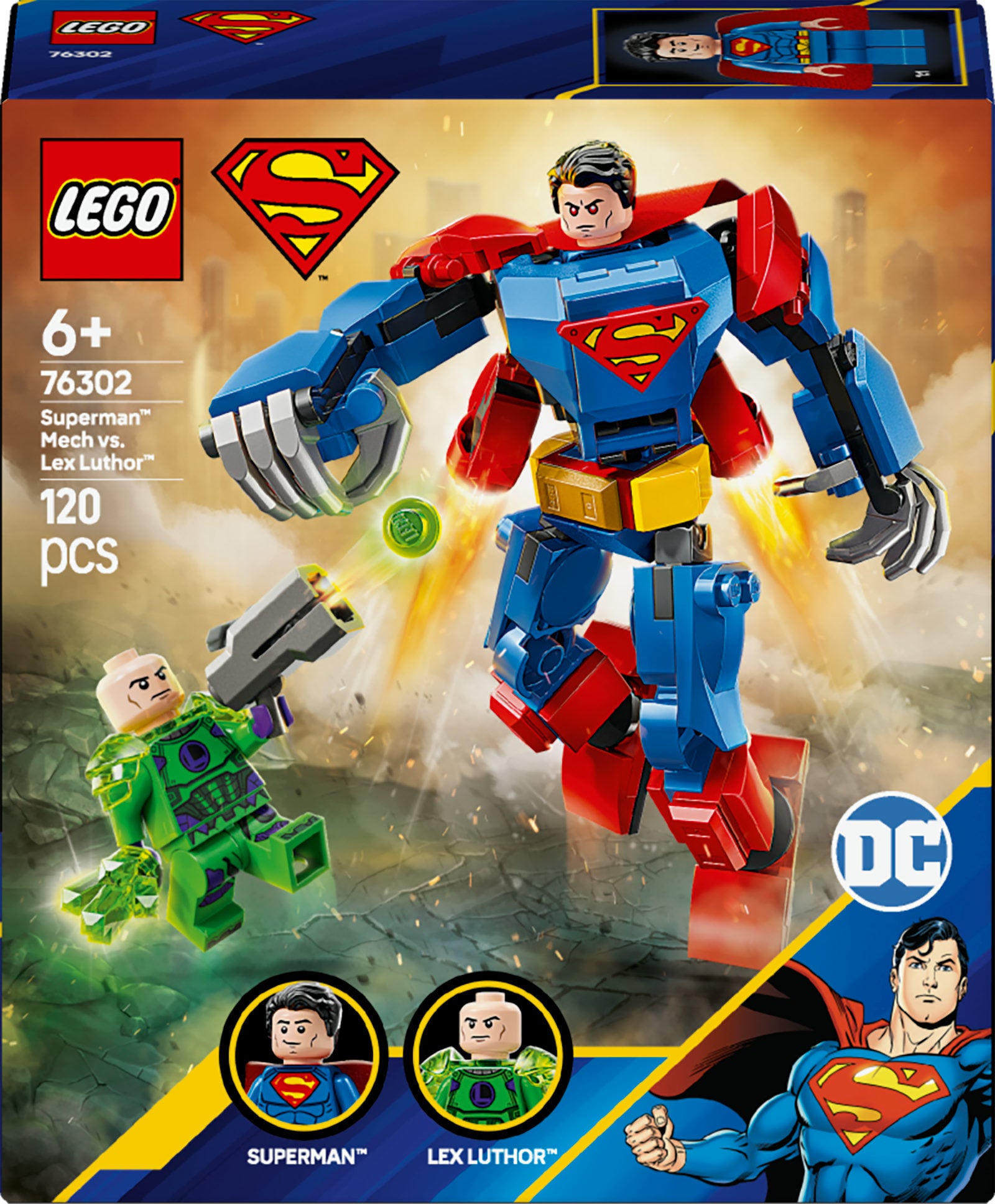 LEGO Super Heroes 76302 Superman Mech vs. Lex Luthor LEGO Super Heroes 76302 Superman Mech vs. Lex Luthor von LEGO