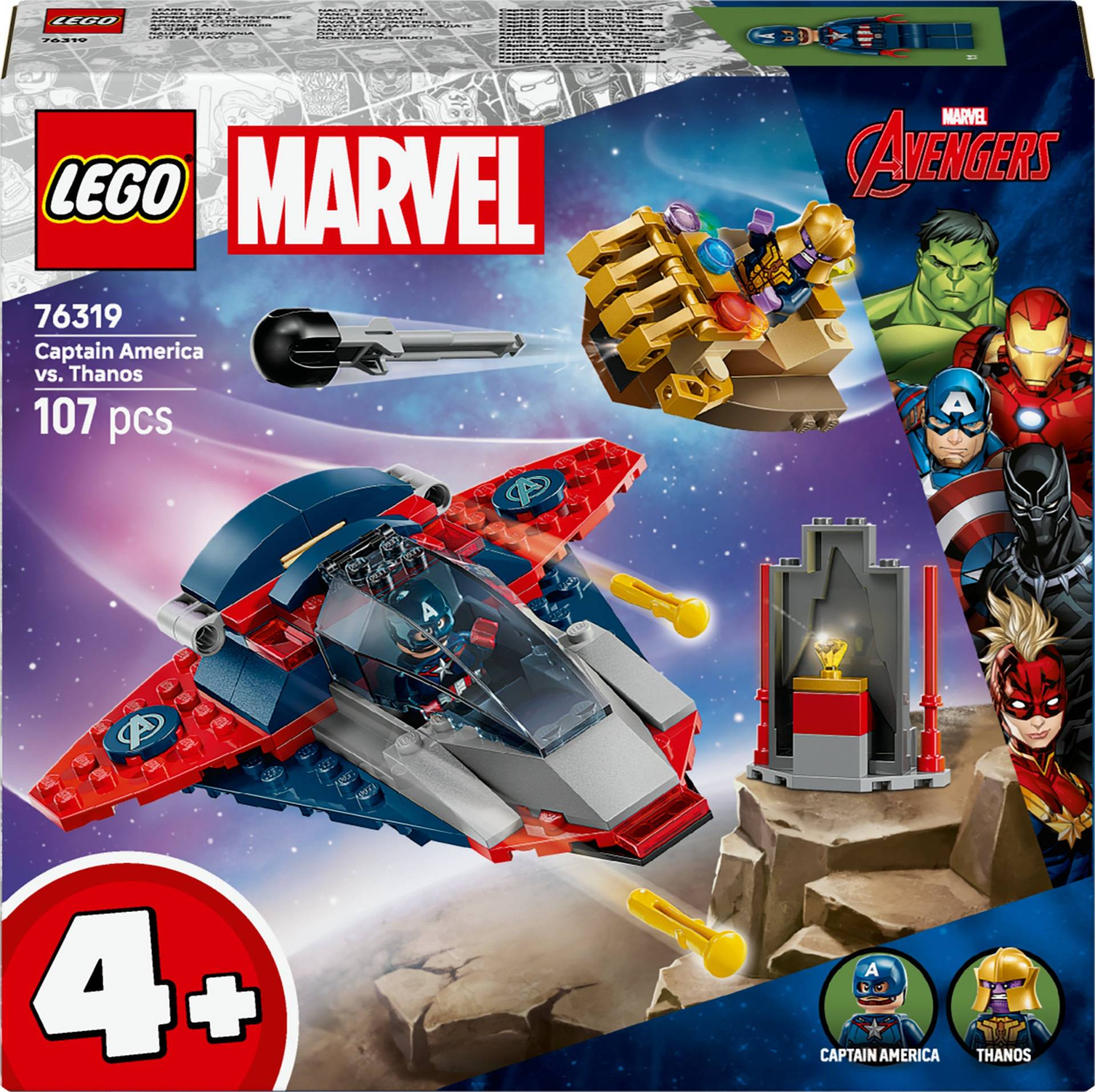 LEGO Super Heroes 76319 Captain America vs. Thanos LEGO Super Heroes 76319 Captain America vs. Thanos von LEGO