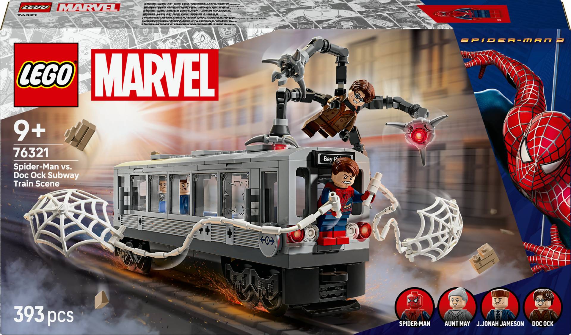 LEGO Super Heroes 76321 Spider-Man vs. Doc Ock: Showdown in der U-Bahn LEGO Super Heroes 76321 Spider-Man vs. Doc Ock: Showdown in der U-Bahn von LEGO