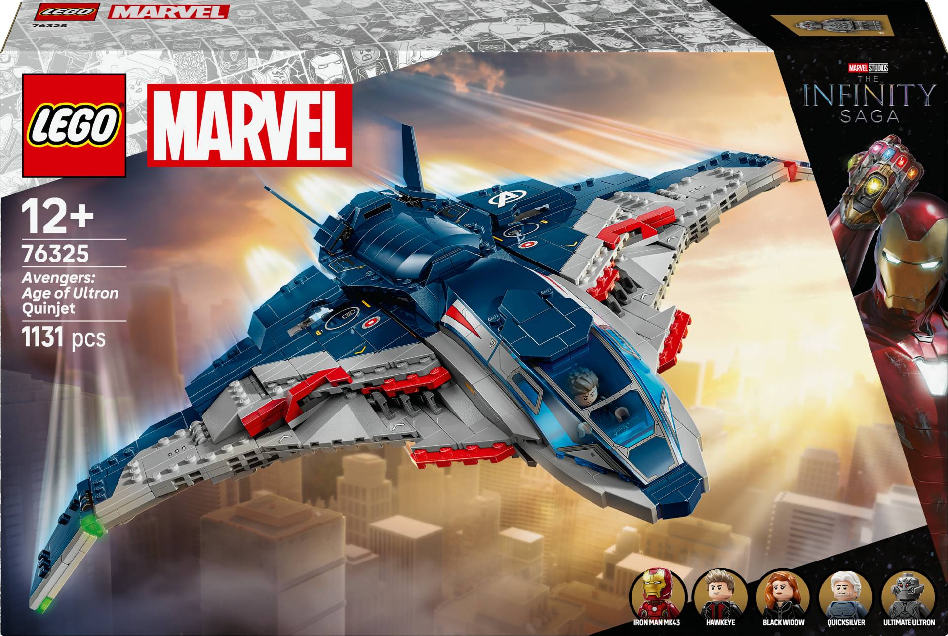 LEGO Super Heroes 76325 Avengers: Age of Ultron Quinjet LEGO Super Heroes 76325 Avengers: Age of Ultron Quinjet von LEGO