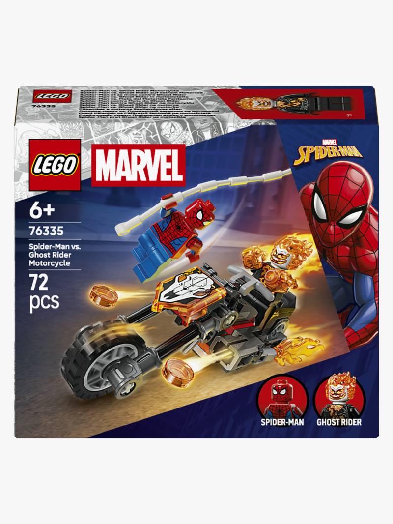 LEGO Super Heroes 76335 Spider-Man vs. Ghost Rider auf seinem Motorrad von LEGO