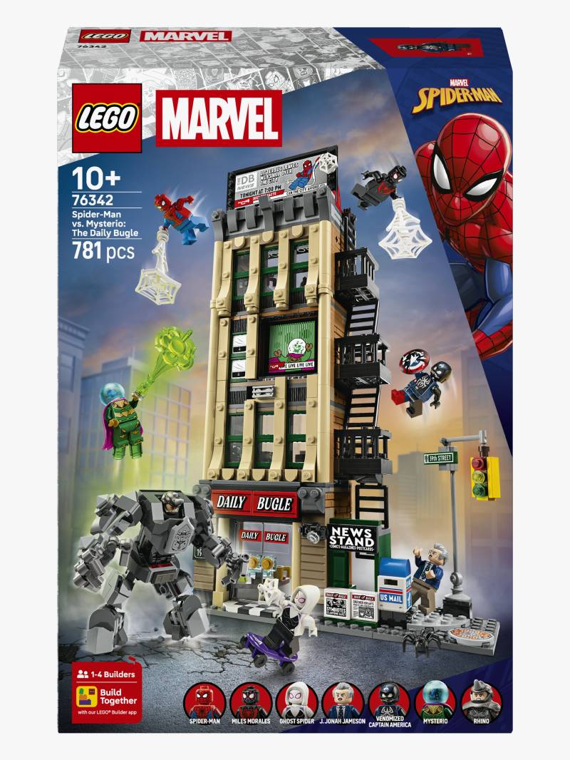 LEGO Super Heroes 76342 Spider-Man vs. Mysterio: Daily Bugle von LEGO