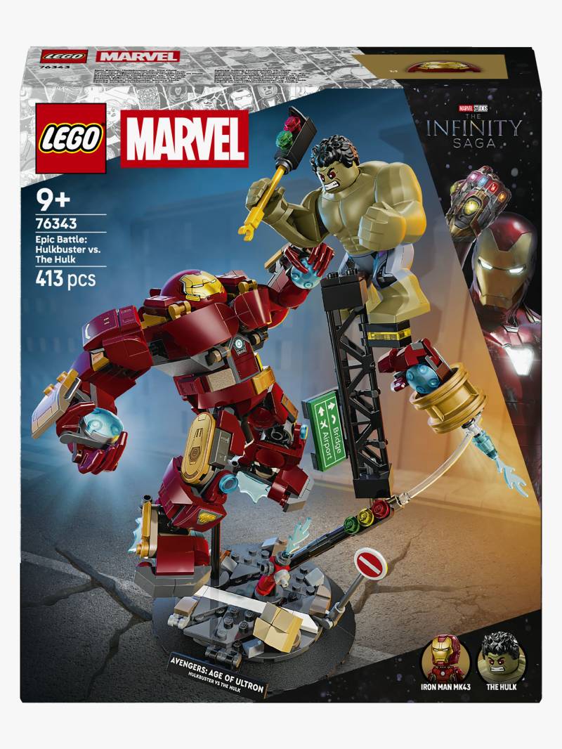 LEGO Super Heroes 76343 Duell der Giganten: Hulkbuster vs. Hulk von LEGO