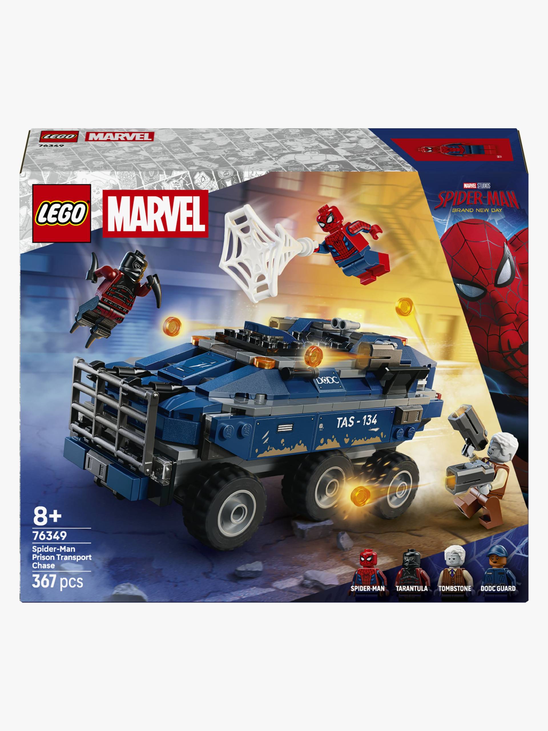 LEGO Super Heroes 76349 Spider-Man Jagt den Gefängnistransporter von LEGO